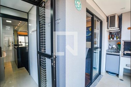 Varanda da Sala de apartamento à venda com 2 quartos, 59m² em Parque das Nações, Santo André