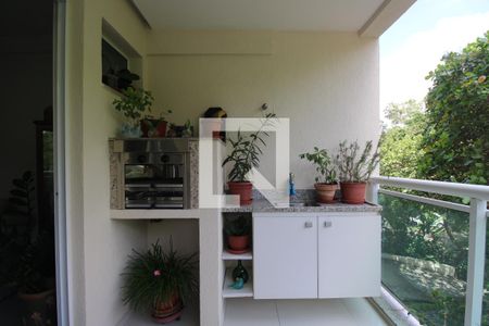 Sala - Varanda de apartamento à venda com 3 quartos, 94m² em Freguesia (jacarepaguá), Rio de Janeiro
