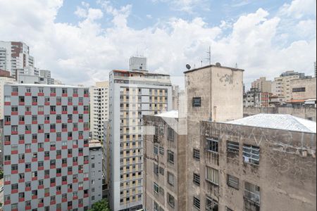 Vista da Varanda do Quarto de kitnet/studio para alugar com 1 quarto, 24m² em Bela Vista, São Paulo