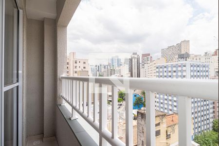 Varanda do Quarto de kitnet/studio para alugar com 1 quarto, 24m² em Bela Vista, São Paulo