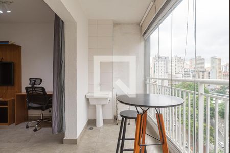 Varanda do Quarto de kitnet/studio à venda com 1 quarto, 45m² em Centro Histórico de São Paulo, São Paulo