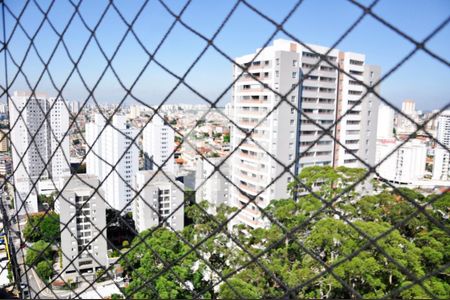 Detalhe - Vista da Varanda da Sala e Sala de Jantar de apartamento para alugar com 3 quartos, 72m² em Moinho Velho, São Paulo
