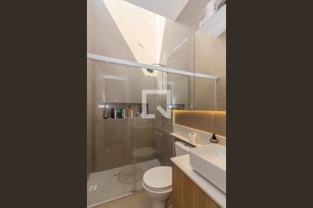 Banheiro da Suíte de casa à venda com 3 quartos, 110m² em Hípica, Porto Alegre