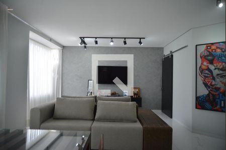 Sala de casa à venda com 3 quartos, 197m² em Vila Alzira, Santo André