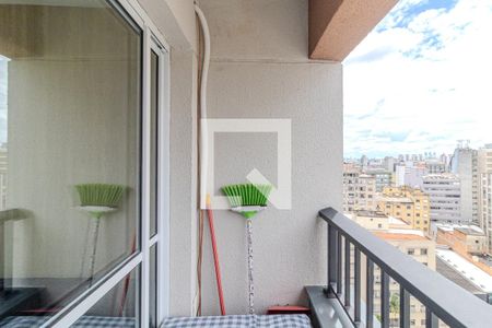 Varanda de apartamento para alugar com 1 quarto, 24m² em Vila Buarque, São Paulo