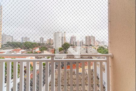 Varanda da Sala de apartamento para alugar com 1 quarto, 37m² em Vila Assunção, Santo André