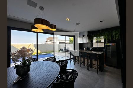 Cozinha de casa de condomínio para alugar com 3 quartos, 420m² em Loteamento Residencial Arborais, Campinas