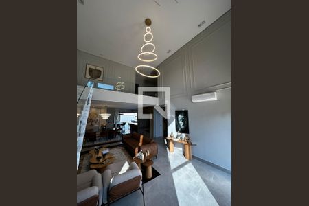 Sala de casa de condomínio para alugar com 3 quartos, 420m² em Loteamento Residencial Arborais, Campinas