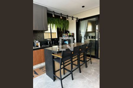 Cozinha de casa de condomínio para alugar com 3 quartos, 420m² em Loteamento Residencial Arborais, Campinas