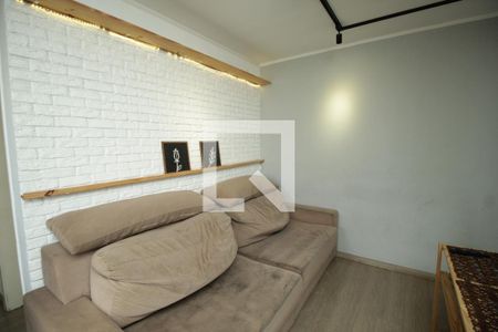 Sala de apartamento para alugar com 2 quartos, 47m² em Parque Sao Vicente, Santo André