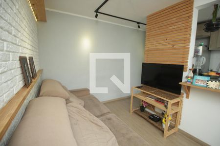 Sala de apartamento para alugar com 2 quartos, 47m² em Parque Sao Vicente, Santo André