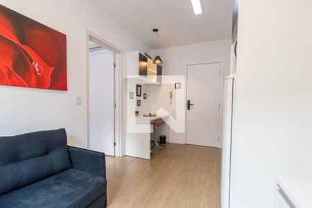 Sala/Cozinha de kitnet/studio para alugar com 1 quarto, 43m² em Rebouças, Curitiba