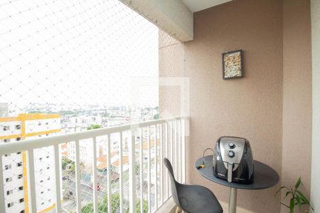 Varanda da Sala de apartamento para alugar com 2 quartos, 54m² em Vila Siqueira (zona Norte), São Paulo