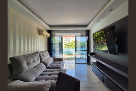 Sala  de apartamento para alugar com 2 quartos, 88m² em Barra da Tijuca, Rio de Janeiro