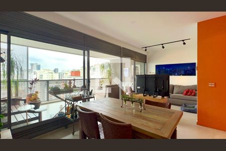 Sala de Jantar de kitnet/studio à venda com 1 quarto, 67m² em Pinheiros, São Paulo