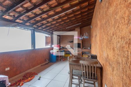 Área de lazer - churrasqueira  de casa à venda com 3 quartos, 125m² em Vila Santa Terezinha, Diadema