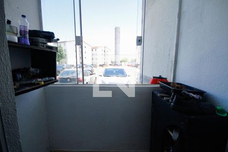 Varanda de apartamento para alugar com 2 quartos, 43m² em Vila Sonia, Praia Grande