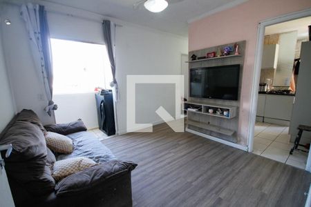 Sala de apartamento para alugar com 2 quartos, 43m² em Vila Sonia, Praia Grande
