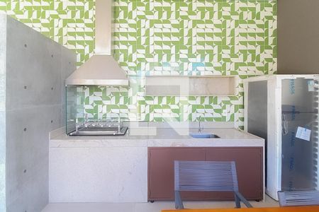 Área comum - Churrasqueira de kitnet/studio à venda com 1 quarto, 26m² em Vila Olímpia, São Paulo