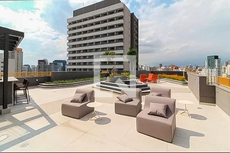 Área comum - Rooftop de kitnet/studio à venda com 1 quarto, 26m² em Vila Olímpia, São Paulo