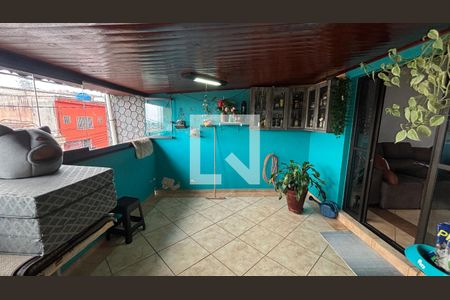 Sala - Varanda de casa à venda com 3 quartos, 106m² em Condomínio Maracanã, Santo André