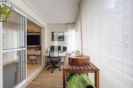 Varanda de apartamento à venda com 1 quarto, 43m² em Cambuci, São Paulo