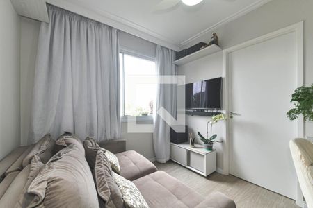 Sala de apartamento à venda com 1 quarto, 34m² em Santo Amaro, São Paulo