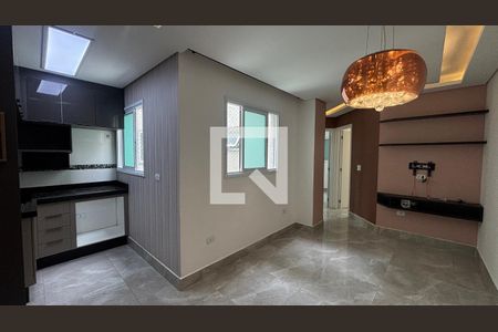Sala - Sala de Jantar  de apartamento à venda com 3 quartos, 90m² em Campestre, Santo André