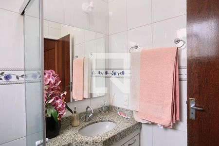 Banheiro da Suíte de apartamento à venda com 3 quartos, 65m² em União, Belo Horizonte