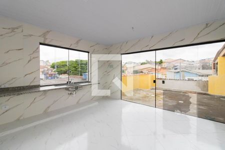 Sala/Cozinha de casa para alugar com 1 quarto, 95m² em Jardim Bom Clima, Guarulhos