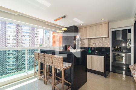 Varanda de apartamento à venda com 2 quartos, 92m² em Vila Regente Feijó, São Paulo