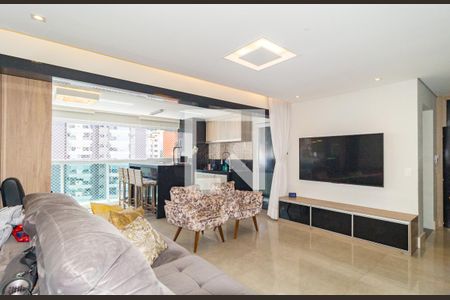 Sala de Estar de apartamento à venda com 2 quartos, 92m² em Vila Regente Feijó, São Paulo