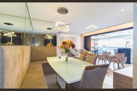 Sala de Jantar de apartamento à venda com 2 quartos, 92m² em Vila Regente Feijó, São Paulo