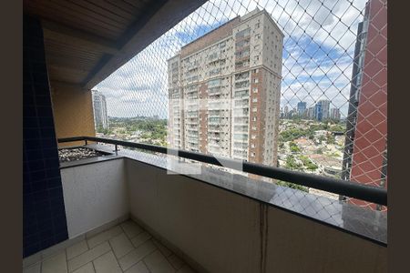 Varanda da Sala de apartamento à venda com 3 quartos, 90m² em Empresarial 18 do Forte, Barueri