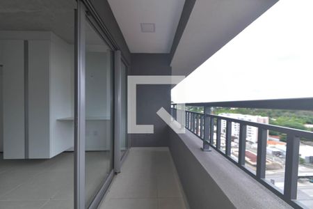 Varanda de kitnet/studio para alugar com 1 quarto, 22m² em Santo Amaro, São Paulo