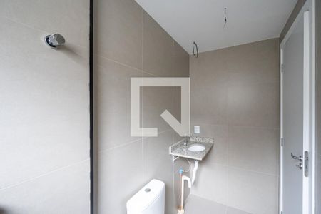 Banheiro Social de kitnet/studio à venda com 1 quarto, 25m² em Vila da Saúde, São Paulo