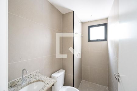 Banheiro Social de kitnet/studio à venda com 1 quarto, 29m² em Vila da Saúde, São Paulo