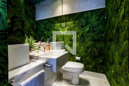 Lavabo de apartamento à venda com 3 quartos, 110m² em Funcionários, Belo Horizonte