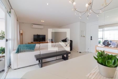 Sala de apartamento para alugar com 4 quartos, 142m² em Cidade São Francisco, São Paulo