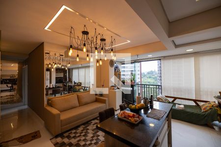 Sala_cozinha de apartamento à venda com 2 quartos, 90m² em Alphaville Empresarial, Barueri