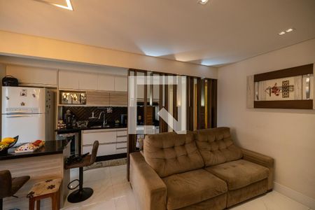 Sala_cozinha de apartamento à venda com 2 quartos, 90m² em Alphaville Empresarial, Barueri