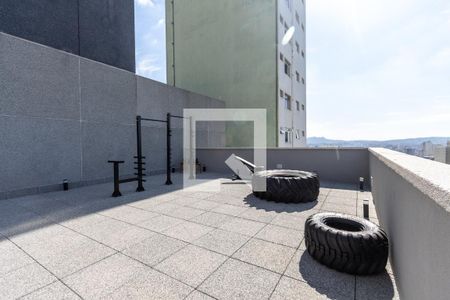 Rooftop - Academia de kitnet/studio para alugar com 1 quarto, 28m² em Perdizes, São Paulo