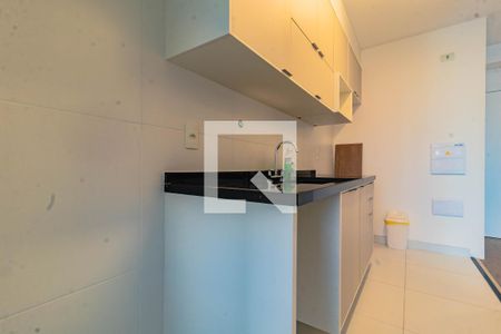 Sala/cozinha de apartamento à venda com 1 quarto, 50m² em Vila Clementino, São Paulo