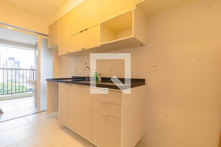 Sala/cozinha de apartamento à venda com 1 quarto, 50m² em Vila Clementino, São Paulo