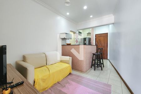 Sala  de apartamento para alugar com 1 quarto, 40m² em Santa Teresa, Rio de Janeiro