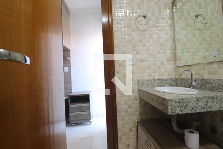 Banheiro Quarto 1 suíte de apartamento para alugar com 2 quartos, 50m² em Parque Oratório, Santo André