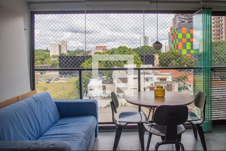 Estúdo de kitnet/studio para alugar com 1 quarto, 27m² em Jardim das Acacias, São Paulo