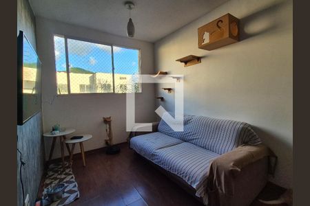 Sala  de apartamento à venda com 2 quartos, 48m² em Vargem Pequena, Rio de Janeiro