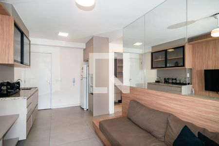 Sala / cozinha de apartamento à venda com 1 quarto, 33m² em Bela Vista, São Paulo