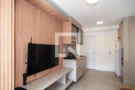 Sala / cozinha de apartamento à venda com 1 quarto, 33m² em Bela Vista, São Paulo
